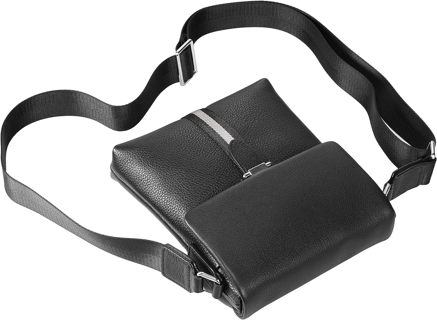 ショルダーバッグ メンズ 小さめ 本革 牛革 斜め掛けバッグ メッセンジャーバッグ カジュアル[4]